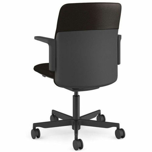Humanscale PT11BCL21ASSNSC Path Chair - Task Chair with Black Frame - Java/Cocoa Color - Armrests