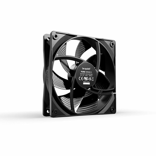 Be Quiet Pure Wings 3 120 Mm Versatile Cooling Fan 1600 Rpm Rifle Bearing Diameter Airflow Maximum CFM BL105