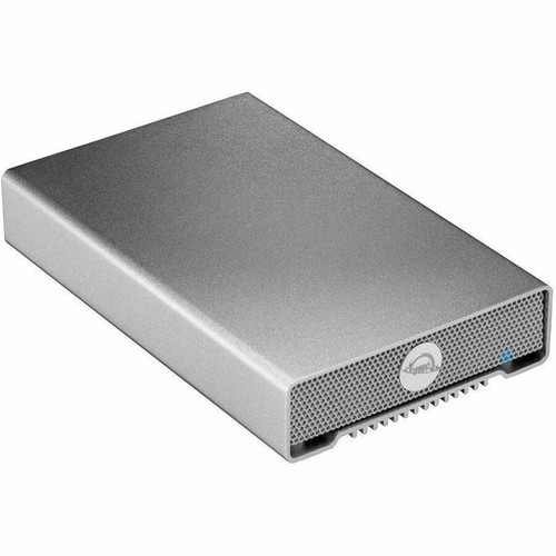 OWC Mercury Elite Pro mini Drive Enclosure SATA/600 - Thunderbolt, USB 3.2 (Gen 2) Type C Host Interface External - Silver - 1 x HDD - (Fleet Network)