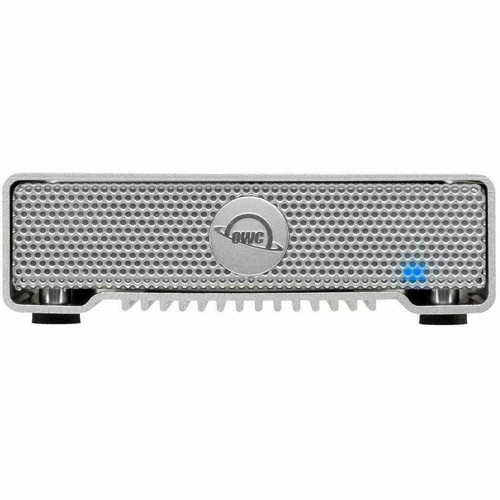 OWC Mercury Elite Pro Mini Thunderbolt And USB 3.2 Gen 2 Type C External Drive Enclosure Silver Interface SATA/600 Host HDD OWCMEPMTCP20