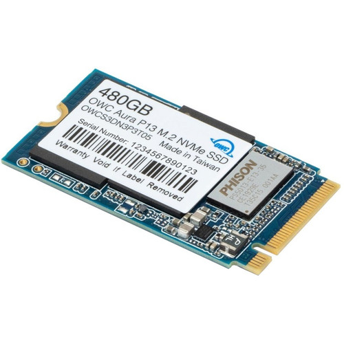 OWC Aura P13 Pro 480 GB Solid State Drive - M.2 2242 Internal - PCI Express NVMe (PCI Express NVMe 3.1 x4) - Notebook, Desktop PC - 1 (Fleet Network)