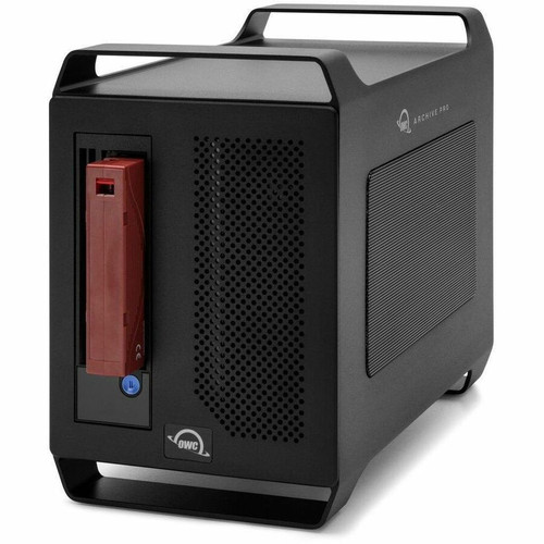 OWC Archive Pro LTO-9 Thunderbolt Tape Storage/Archiving Solution - LTO-9 - 18 TB (Native)/45 TB (Compressed) - Black - Thunderbolt, - (OWCTBLTMP90000)