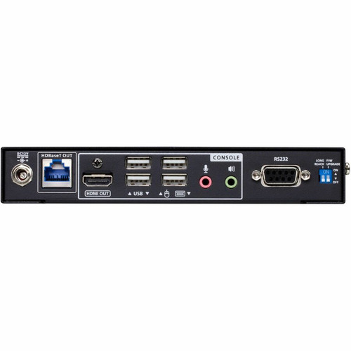 ATEN USB True 4K HDMI HDBaseT 3.0 KVM Extender (4K@100m) - 1 Computer(s) - 1 Local User(s) - 1 Remote User(s) - 328.08 ft (100000 mm) (CE840)