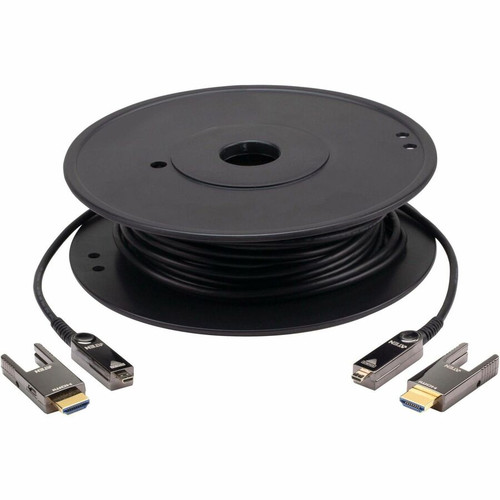 ATEN 100M True 4K HDMI Active Optical Cable (True 4K@100m) - 328.1 ft (100 m) Hybrid Fiber Optic A/V Cable for Audio/Video Device, TV, (Fleet Network)