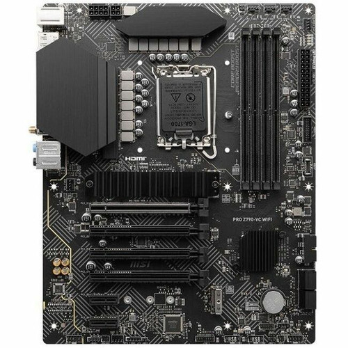 MSI Z790-VC WIFI Gaming Desktop Motherboard - Intel Z790 Chipset - Socket LGA-1700 - ATX - Core, Pentium Gold, Celeron Processor - 256 (Fleet Network)