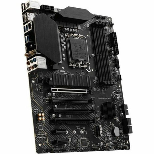 MSI Z790-VC WIFI Gaming Desktop Motherboard - Intel Z790 Chipset - Socket LGA-1700 - ATX - Core, Pentium Gold, Celeron Processor - 256 (PROZ790VCWIFI)