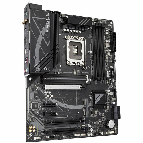 Gigabyte Ultra Durable Z790 EAGLE AX Gaming Desktop Motherboard - Intel Z790 Chipset - Socket LGA-1700 - ATX - Core, Pentium Gold, i9, (Fleet Network)