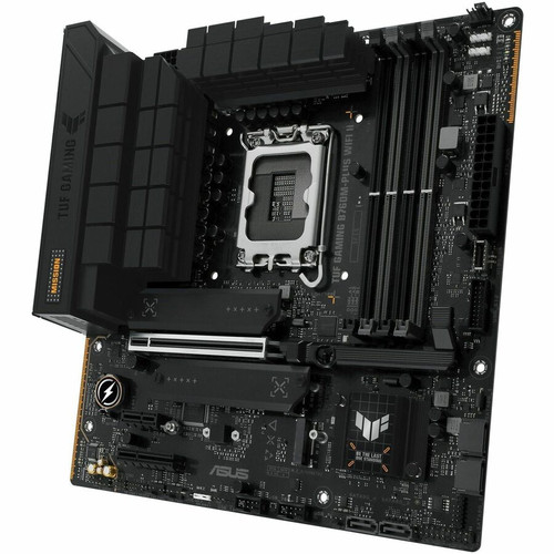 TUF B760M PLUS WiFi II Micro ATX Gaming Desktop Motherboard Intel Chipset Socket LGA 1700 With Built In TUF-GAMING-B760M-PLUS-WIFI-II