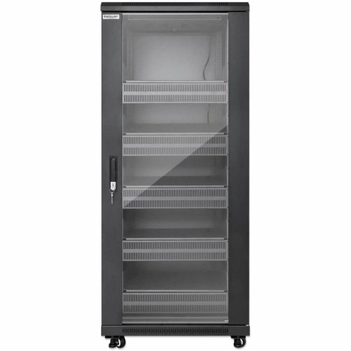 Intellinet Pro Line Network Cabinet with Integrated Fans, 27U - For IT Equipment, Server, Networking, Equipment, Telecommunication, - (716239)