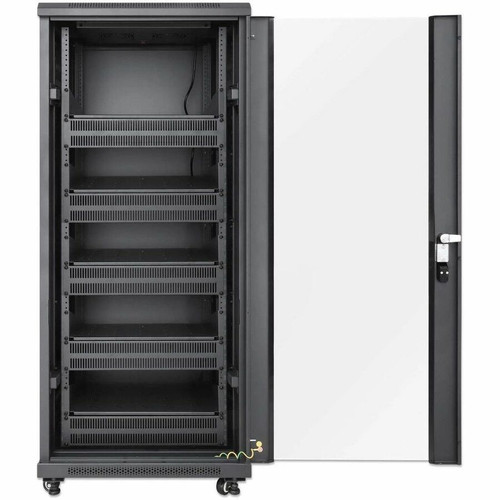 Intellinet Pro Line Network Cabinet with Integrated Fans, 27U - For IT Equipment, Server, Networking, Equipment, Telecommunication, - (716239)