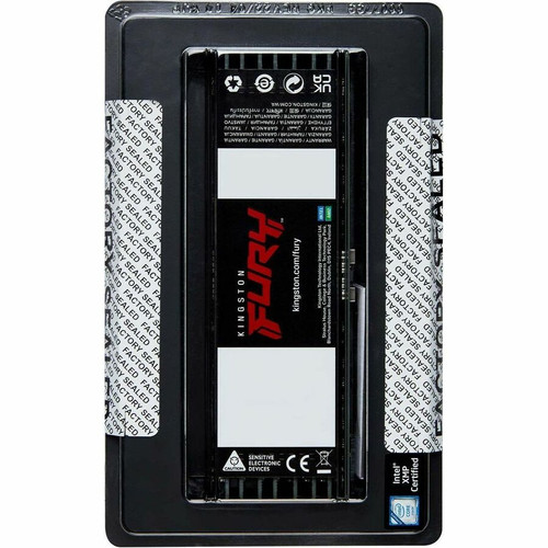 Kingston FURY Renegade Pro RDIMM DDR5 128GB 8 X Black XMP Memory Kit Motherboard SDRAM For GB KF568R34RBK8-128
