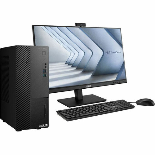 Asus S500MEC-D713 Desktop Computer - Intel Core i7-13700 13th Gen 16-Core - 16 GB DDR4 - Tower - Black - Windows 11 Home