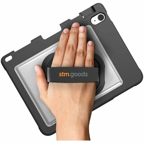 STM Goods Dux Swivel Rugged Carrying Case Apple iPad (10th Generation) iPad - Black - Bump Resistant, Scratch Resistant - Polyurethane (STM-222-425KX-01)