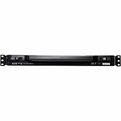 Tripp Lite series B020-U16-19-KF 16-Port 1U KVM Switch - 16 Computer(s) - 19" LCD - 2048 x 1536 - 2 x USB - Daisy Chain - Keyboard - - (B020-U16-19-KF)