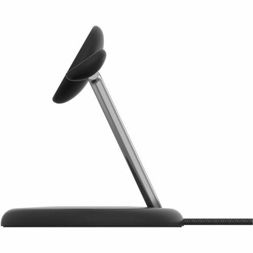 Belkin BoostCharge Pro Cradle - Wireless - iPhone, Apple Watch, AirPods - 3 Slot - Qi2 - Charging Capability - Black (WIZ023ttBK)