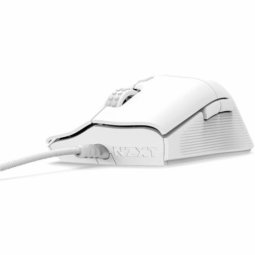 NZXT Lift 2 Ergo Right-handed Wired Gaming Mouse White Optical Sensor High Precision USB Cable Dpi MS-001NW-02