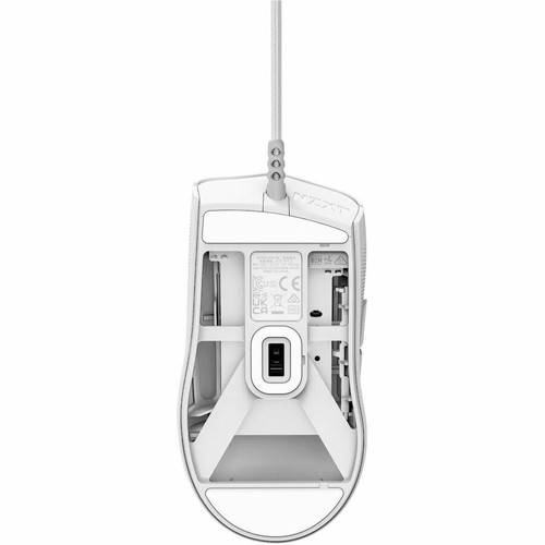 NZXT Lift 2 Ergo Right-handed Wired Gaming Mouse White Optical Sensor High Precision USB Cable Dpi MS-001NW-02