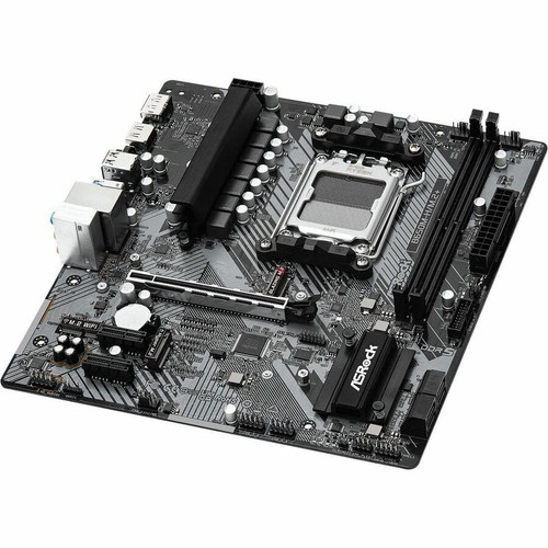 ASRock B650M-H/M.2+ Gaming Desktop Motherboard - AMD B650 Chipset - Socket AM5 - Micro ATX - Ryzen 7, Ryzen 5 Processor Supported - 96 (Fleet Network)