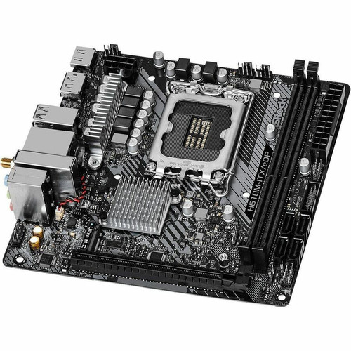 ASRock H610M ITX eDP Mini Desktop Motherboard With Intel Chipset LGA 1700 Socket Supporting Core Processors And Up To 64 GB DDR4 H610M-ITX/EDP