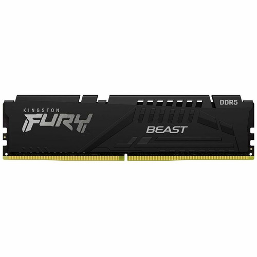 Kingston FURY Beast 16GB (2 x 8GB) DDR5 SDRAM Memory Kit - 16 GB (2 x 8GB) - DDR5-6000/PC5-48000 DDR5 SDRAM - 6000 MHz Single-rank - - (Fleet Network)