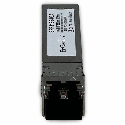 EnGenius SFP+ Switch 10Gig Transceiver Module - For Data Networking, Optical Network - 1 x LC Duplex 10Gbase-SR Network - Optical - - (SFP3185-03A)