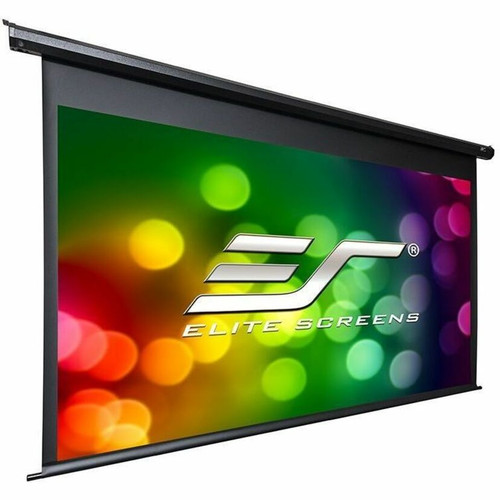 Elite Screens Spectrum 84" (2133.60 mm) Electric Projection Screen - 16:9 - MaxWhite 2, Matte White - 180&deg; - Wall Mount, Ceiling - (Fleet Network)
