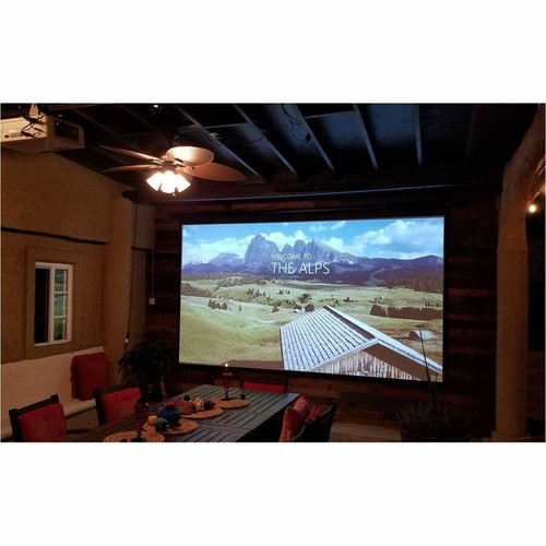 Elite Screens Spectrum 84" (2133.60 mm) Electric Projection Screen - 16:9 - MaxWhite 2, Matte White - 180&deg; - Wall Mount, Ceiling - (ELECTRIC84H2)