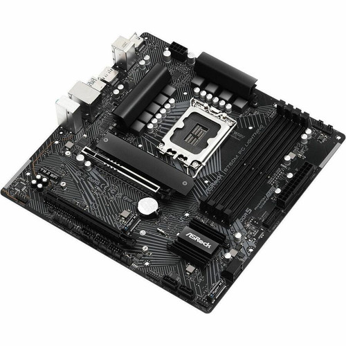 ASRock B760M PG LIGHTNING Micro ATX Gaming Desktop Motherboard Socket LGA-1700 Intel Chipset Core Processor Support B760M PG B760M B760M PG LIGHTNING