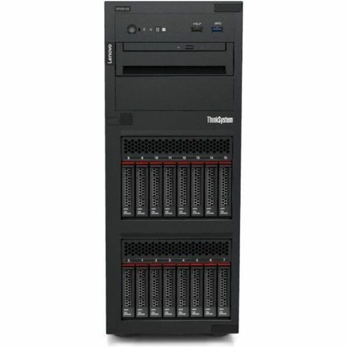 Lenovo ThinkSystem ST250 V3 7DCEA02MNA Tower Server - 1 x Intel Xeon E-2434 3.40 GHz - 16 GB RAM - Serial ATA/600 Controller - Intel - (Fleet Network)