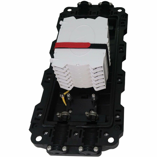Tripp Lite Fiber Splice Horizontal Enclosure With 6 Splicing Trays 144 Capacity IP68 Rated Series N600H-0144-6