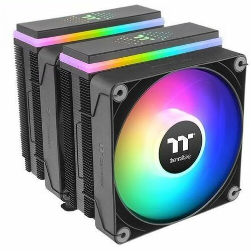 Thermaltake ASTRIA 600 ARGB Lighting CPU Cooler - 4.72" (120 mm) Maximum Fan Diameter - 2 x Fan(s) - 6 x Heat Pipe(s) - 65 CFM Maximum (Fleet Network)