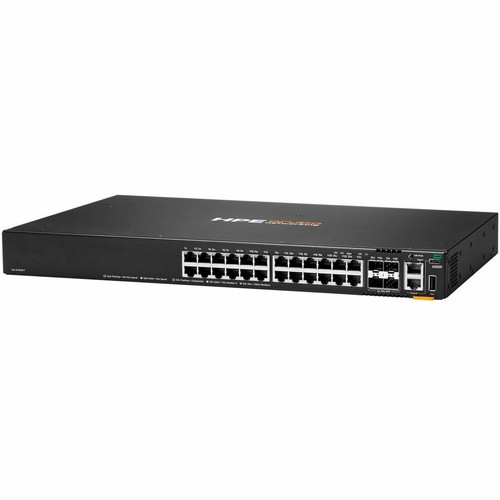 Aruba CX 6200F 24G 4SFP+ Switch - 24 Ports - Manageable - Gigabit Ethernet, 10 Gigabit Ethernet - 10/100/1000Base-T, 10GBase-X, - 3 - (JL724B#B2B)