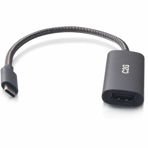C2G USB-C&reg; TO HDMI&reg; Video Adapter - 8K 60HZ - 1 x USB Type C - Male - 1 x HDMI Digital Audio/Video - Female - 7680 x 4320 - (Fleet Network)