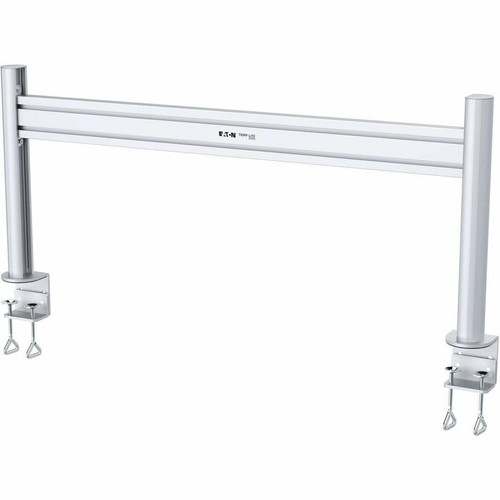 Tripp Lite series DMSWKITTAA Clamp Mount for Monitor, HDTV, Flat Panel Display, TV - Silver  - Height Adjustable - 32" Screen Support (Fleet Network)