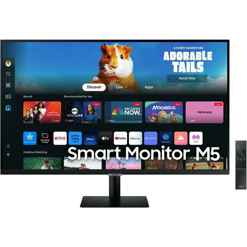 Samsung S27DM500EN 27" Class Full HD Smart LED Monitor - 16:9 - Black - 27" Viewable - Vertical Alignment (VA) - LED Backlight - 1920 (Fleet Network)