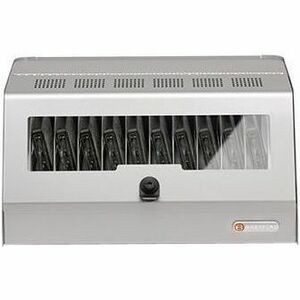 Bretford CUBE Battery Charging Station - 12.30" (312.42 mm) Height x 14" (355.60 mm) Width x 17" (431.80 mm) Depth - Steel - Charcoal (Fleet Network)