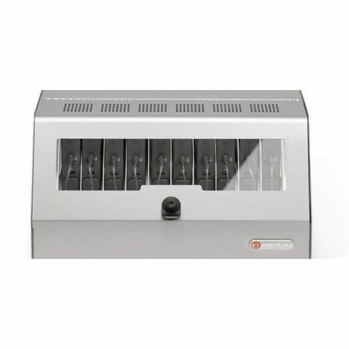 Bretford CUBE Battery Charging Station - 5 Devices Supported - 12.30" (312.42 mm) Height x 14" (355.60 mm) Width x 17" (431.80 mm) - - (CBSUSBC5AC-CK)