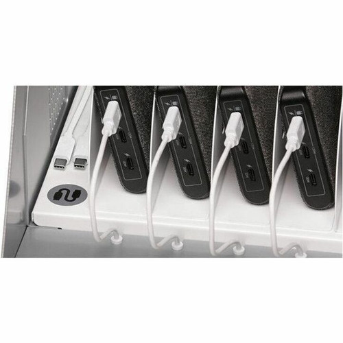 Bretford CUBE Battery Charging Station - 5 Devices Supported - 12.38" (314.45 mm) Height x 14" (355.60 mm) Width x 17" (431.80 mm) - - (CBSUSBC5AC-MUS)