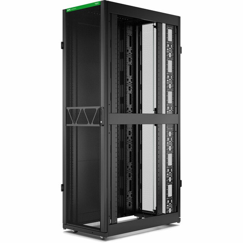 APC by Schneider Electric AR3105B2 NetShelter SX Server Rack Gen 2 - 45U Enclosed Cabinet - 2124H x 600W x 1070D mm - Black with Sides