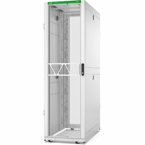 APC by Schneider Electric NetShelter SX Server Rack Gen 2, 42U, 1991H x 600W x 1200D mm, with Sides, White - For Server, Equipment, - (Fleet Network)
