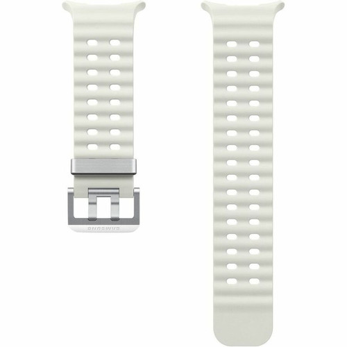 Samsung Galaxy Watch Ultra Marine Band - Adjustable - Buckle Attachment - 1.34" (34 mm) Height x 5.49" (139.50 mm) Width - White, - (Fleet Network)