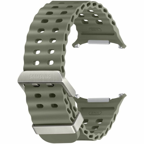 Samsung Marine strap for Galaxy Watch Ultra - Adjustable - Buckle Attachment - Green, Forest Green (ET-SNL70MKEGCA)