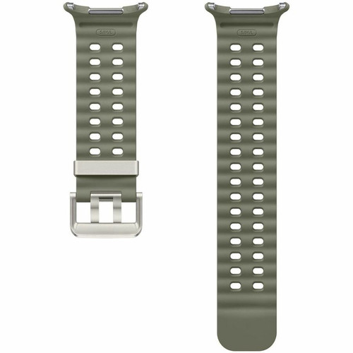 Samsung Marine strap for Galaxy Watch Ultra - Adjustable - Buckle Attachment - Green, Forest Green (ET-SNL70MKEGCA)