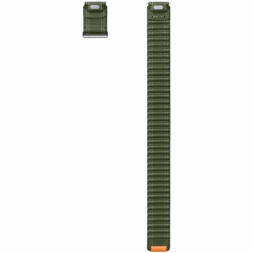 Samsung Galaxy Watch7 Fabric Band (M/L) - Adjustable - Medium (M)/Large (L) - 0.89" (22.60 mm) Height x 1.26" (32 mm) Width - Green, - (ET-SVL31LKEGCA)