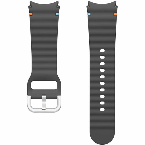 Samsung Galaxy Watch 7 Sport Band (S/M) - Adjustable - Small (S)/Medium (M) - Dark Gray (Fleet Network)