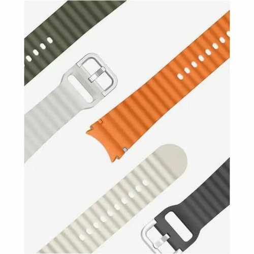 Samsung Galaxy Watch7 Sport Band (M/L) - Adjustable - Medium (M)/Large (L) - 0.89" (22.50 mm) Height x 5.24" (133 mm) Width - Cream, - (ET-SNL31LWEGCA)