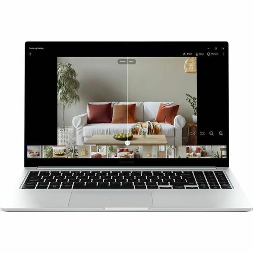 Samsung Galaxy Book4 NP754XGK-KS5CA 15.6" Notebook - Full HD - 60 Hz - Intel Core i5 - 512 GB SSD - Silver - Intel Chip - 1920 x 1080 (Fleet Network)