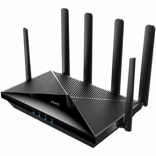 Cudy P5 Wi-Fi 6 IEEE 802.11 a/b/g/n/ac/ax 2 SIM Ethernet, Cellular Wireless Router - 5G - LTE, WCDMA - Dual Band - 2.40 GHz ISM Band - (P5)