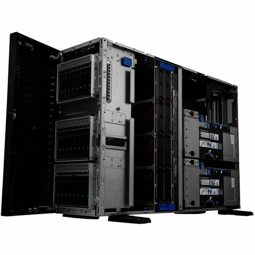 HPE ProLiant ML350 G11 4U Tower Server - 1 x Intel Xeon Silver 4510 2.40 GHz - 64 GB RAM - 960 GB SSD - (2 x 480GB) SSD Configuration (P83319-005)