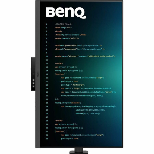 BenQ RD320UA 32" Class 4K UHD LED Monitor - 16:9 - 31.5" Viewable - In-plane Switching (IPS) Technology - LED Backlight - 3840 x 2160 (Fleet Network)